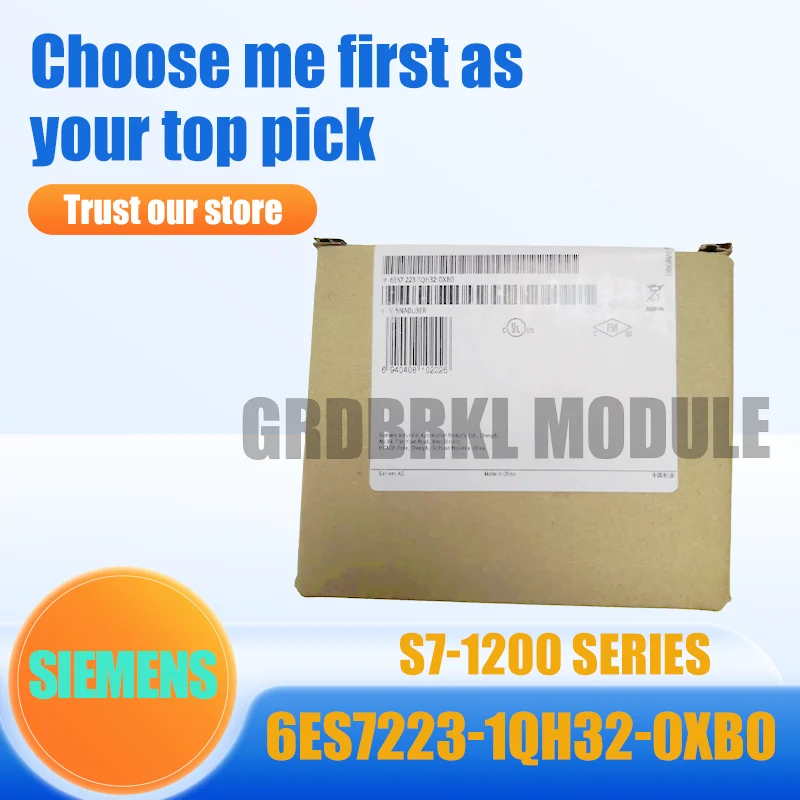 

Новый оригинальный модуль релейного ввода-вывода SIEMENS 6ES7223-1QH32-0XB0 6ES7 223-1QH32-0XB0 S7-1200
