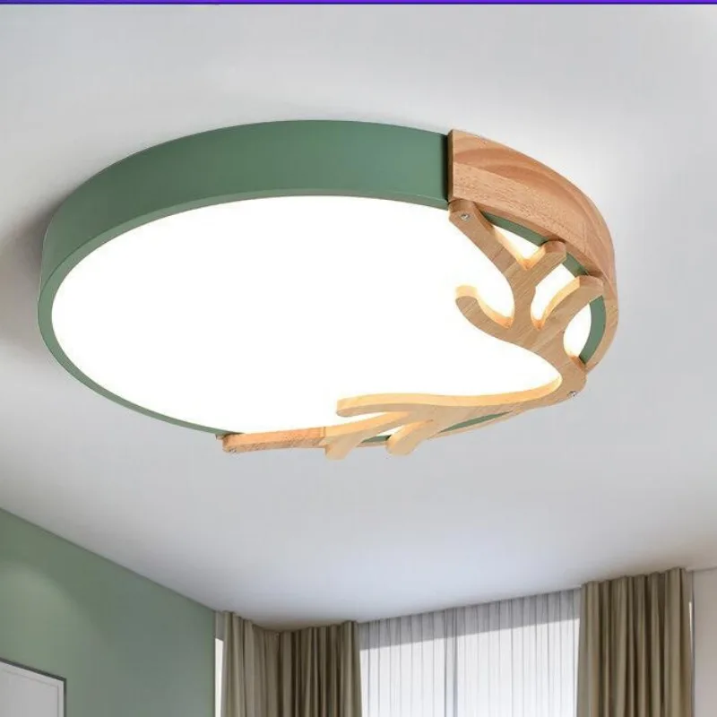 

Modern LED Ceiling Light with Deer Horn Design for Boys' Bedroom Nordic Style Deer Horn for Living Room