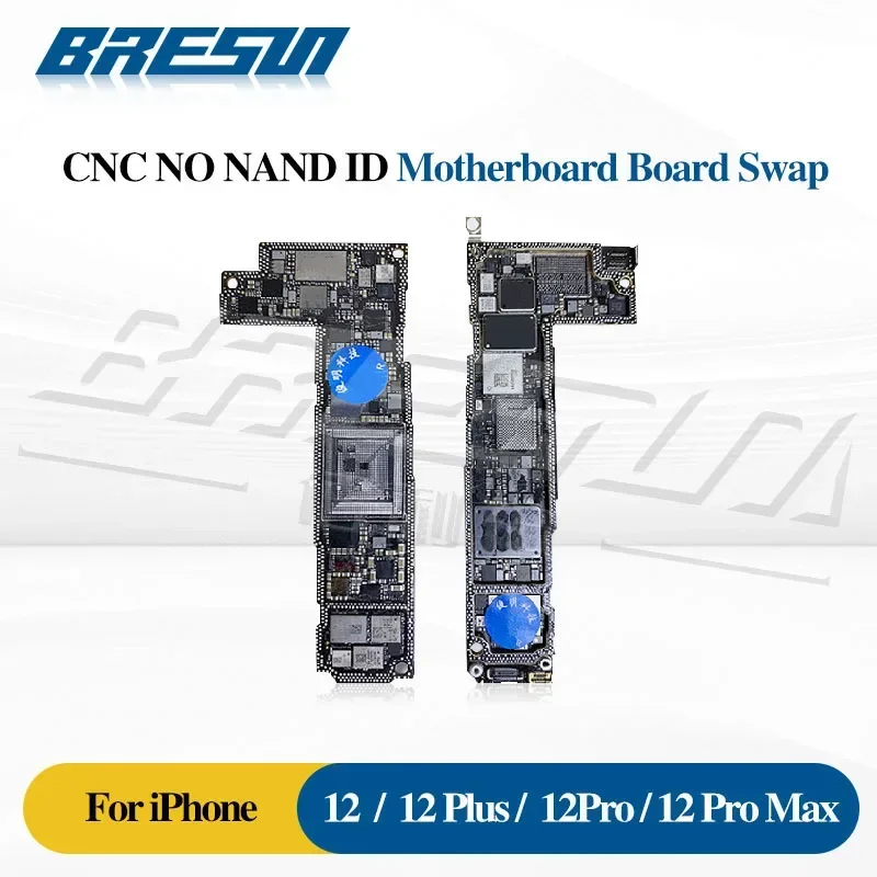 CNC CUT Motherboard For IPhone12 Pro max 4G 5G Logic Board Polishing CPU AP RF Board IPhone12Mini Switching CPU Baseband Cutting