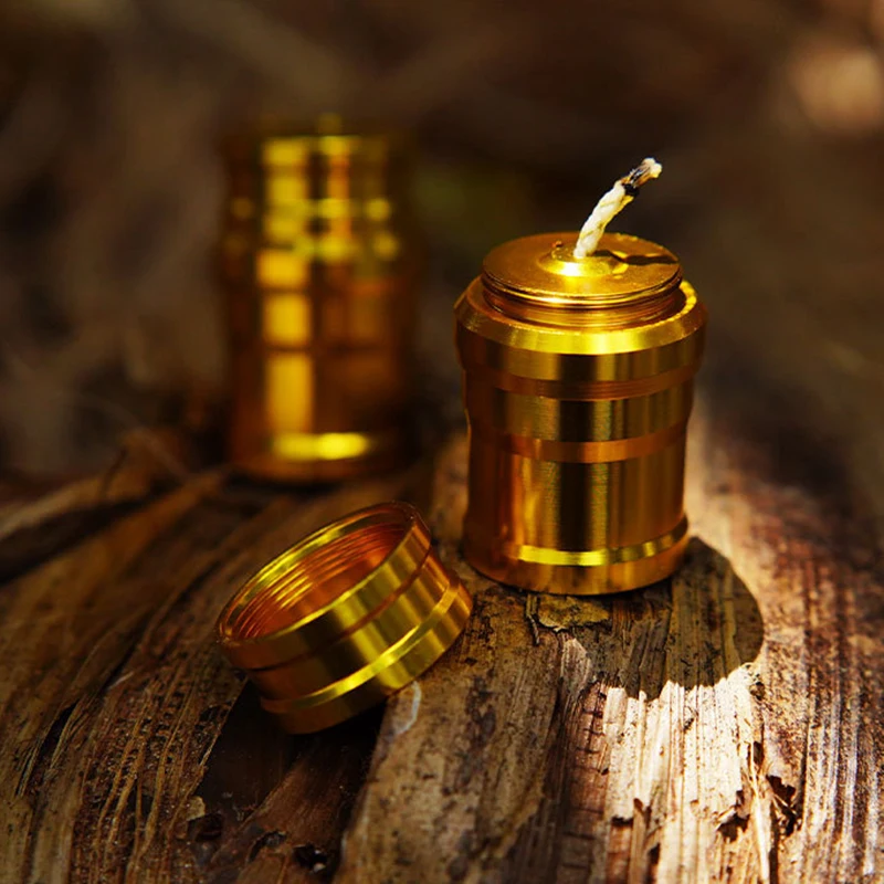 Outdoor Tragbare Mini Alkohol Lampe Metall Mini Heizung Flüssigkeit Herd Überleben Camping Wandern Ausgezeichnet – Detail 6
