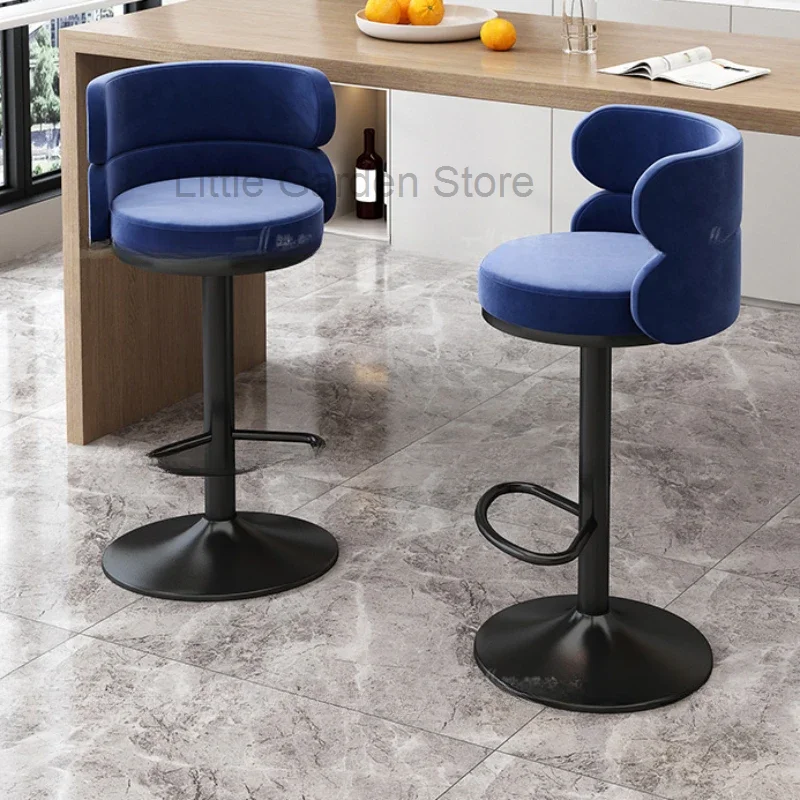 

Home Bar Chair Stools Kitchen Gaming Nordic Chairs Outdoor High Stool Living Room Furniture Wooden Salon Counter Step Leather