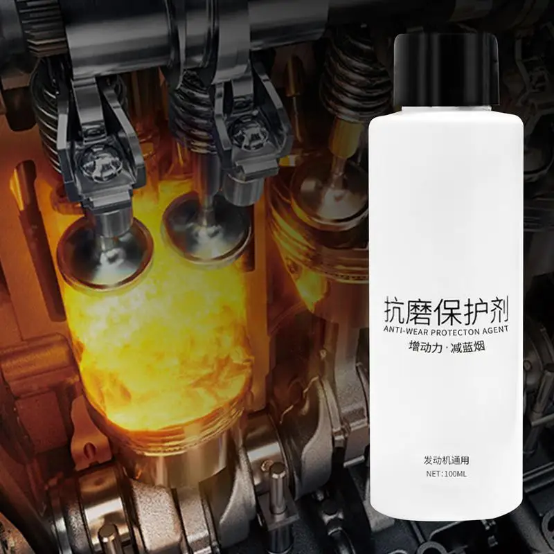 Oil Additive For Car Engine 100ML Anti-Friction Engine Oil Additive Heavy Duty Advanced Motor Oil For Vehicles Makes High