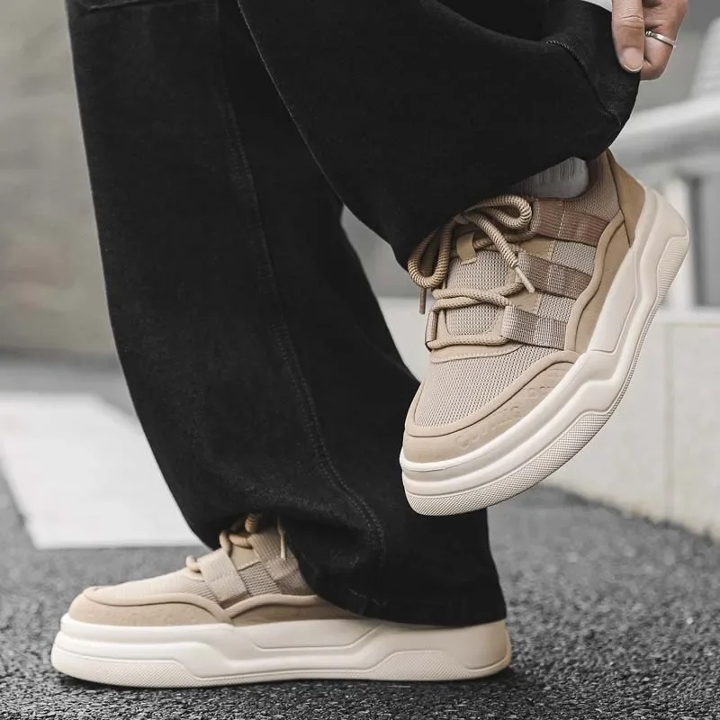 Spring/Summer Low-Top Men's Shoes Comfortable Lightweight Versatile High-Quality Durable for Business Casual Outdoor Sports