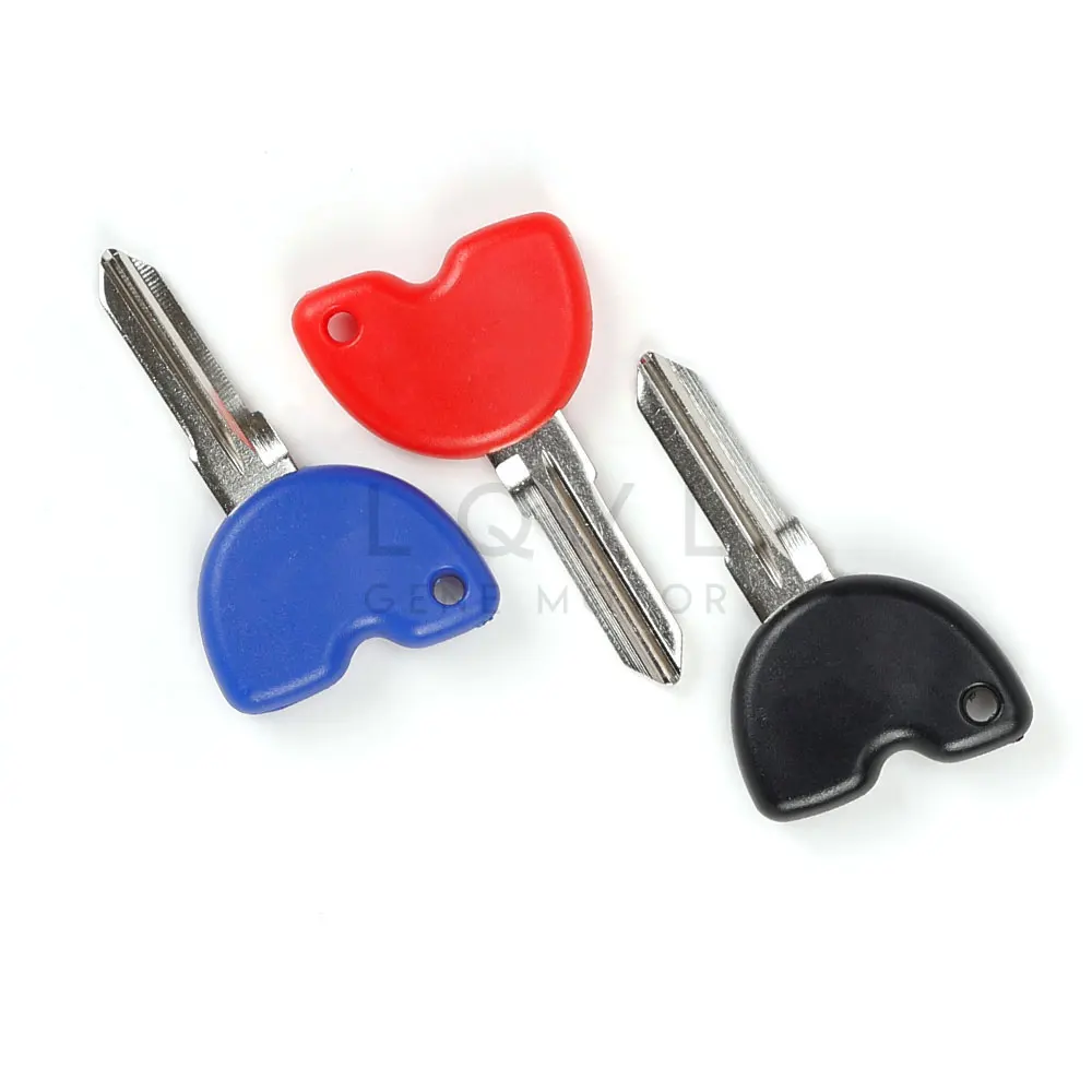 3Pcs Blank Key Motorcycle Replace Uncut Keys For Vespa Piaggio 3VTE Fly 125 200 250 300 GTV LXV150 GTV250 GTS GTS250 GTS300 ie