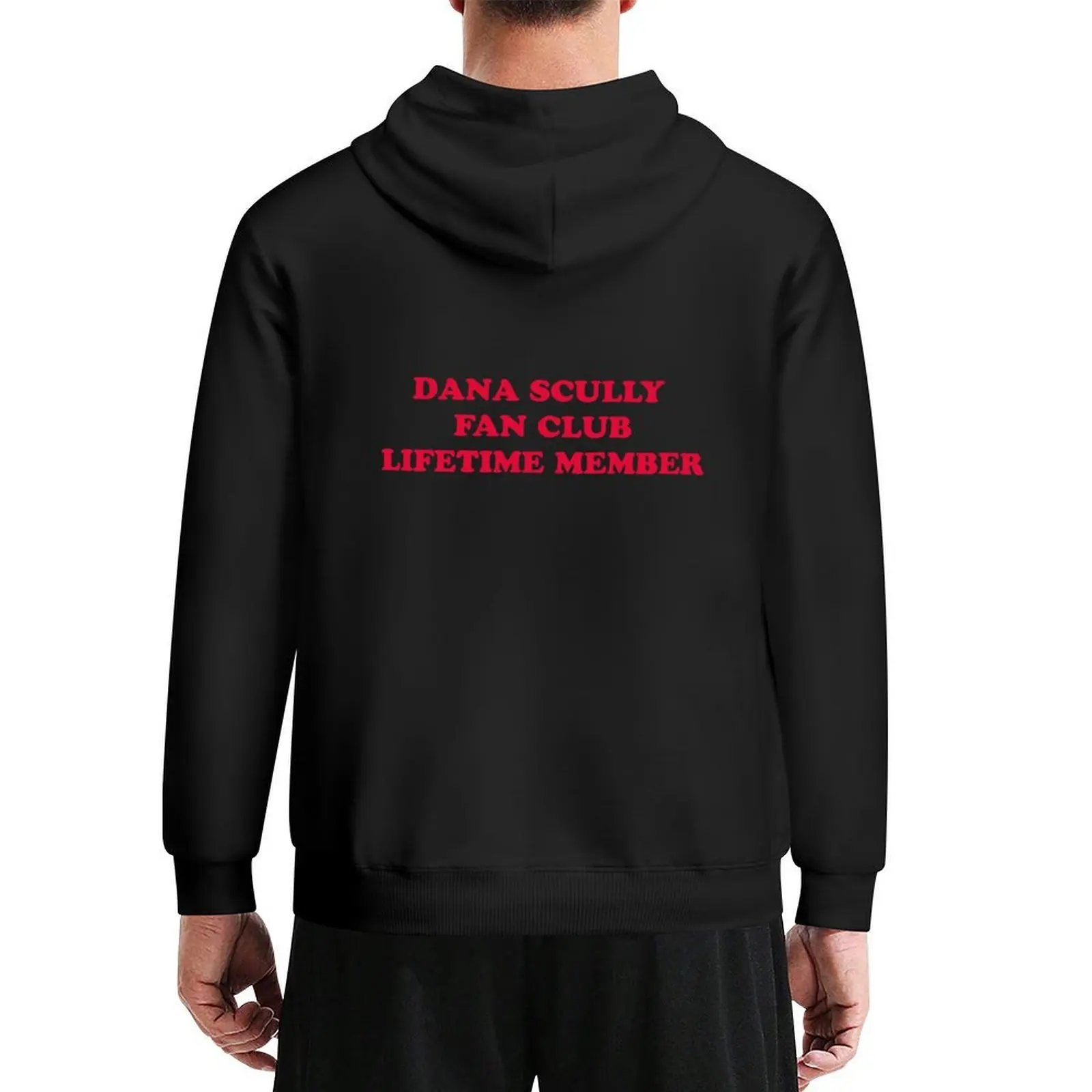 

dana scully fan club Hoodie men wear anime clothes graphic t shirts men men's clothes new in hoodies and blouses