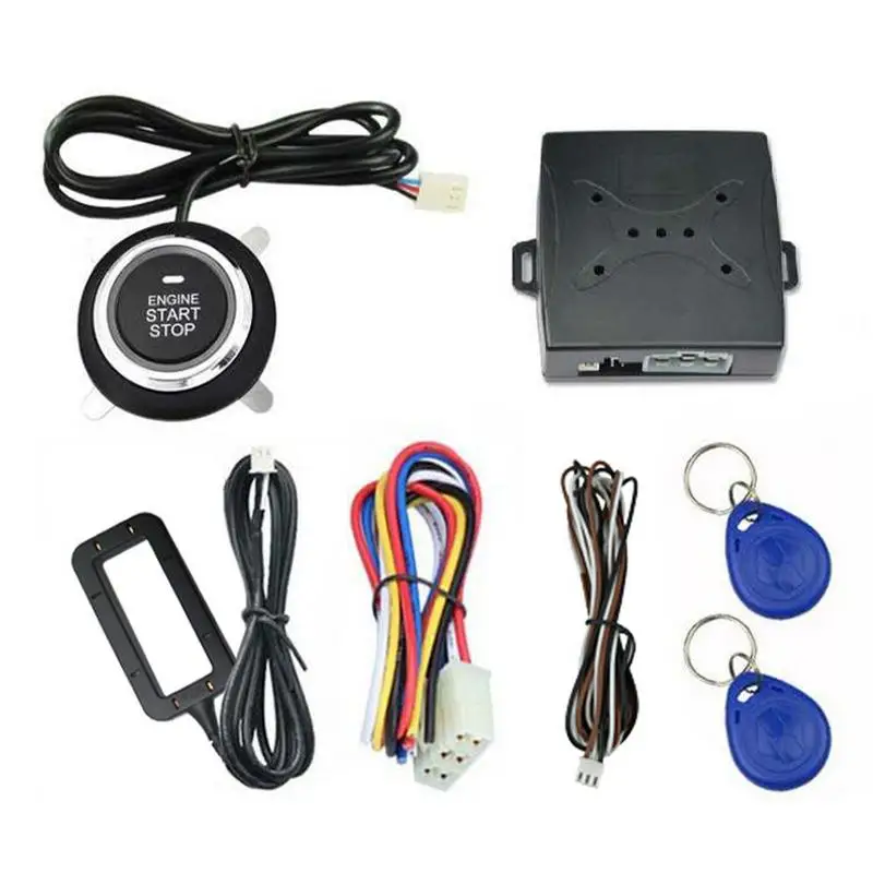 Car Security System 12V Multipurpose Car Alarm System User Friendly Car Alarm Vehicle Alarm Device For Most Cars Van Car Door