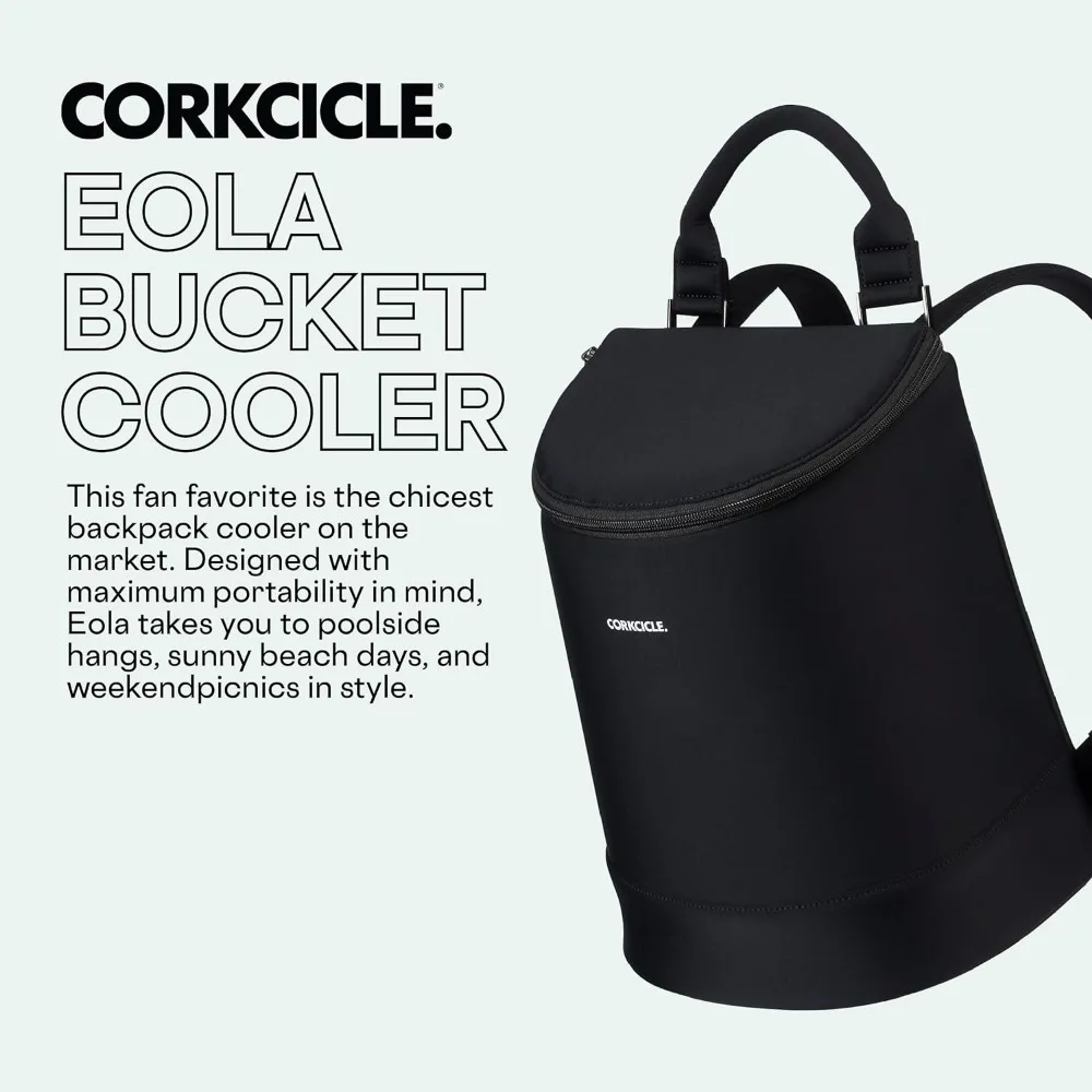 EOLA Cooler Backpack, Waterproof and Leak Proof Insulated Bag, Perfect for Wine, Beer, and Ice Packs