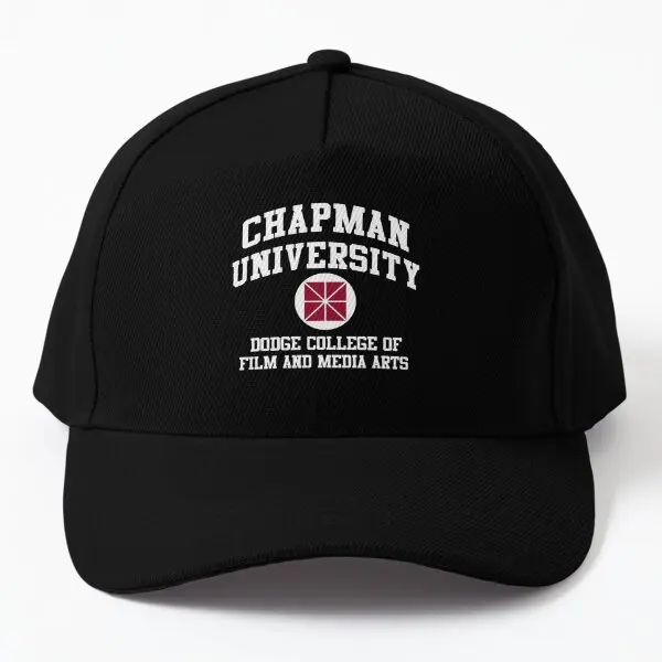 Chapman University Dodge College Of Fi  Baseball Cap Hat Casquette Printed Hip Hop Summer Sun Snapback Mens Sport Boys Black