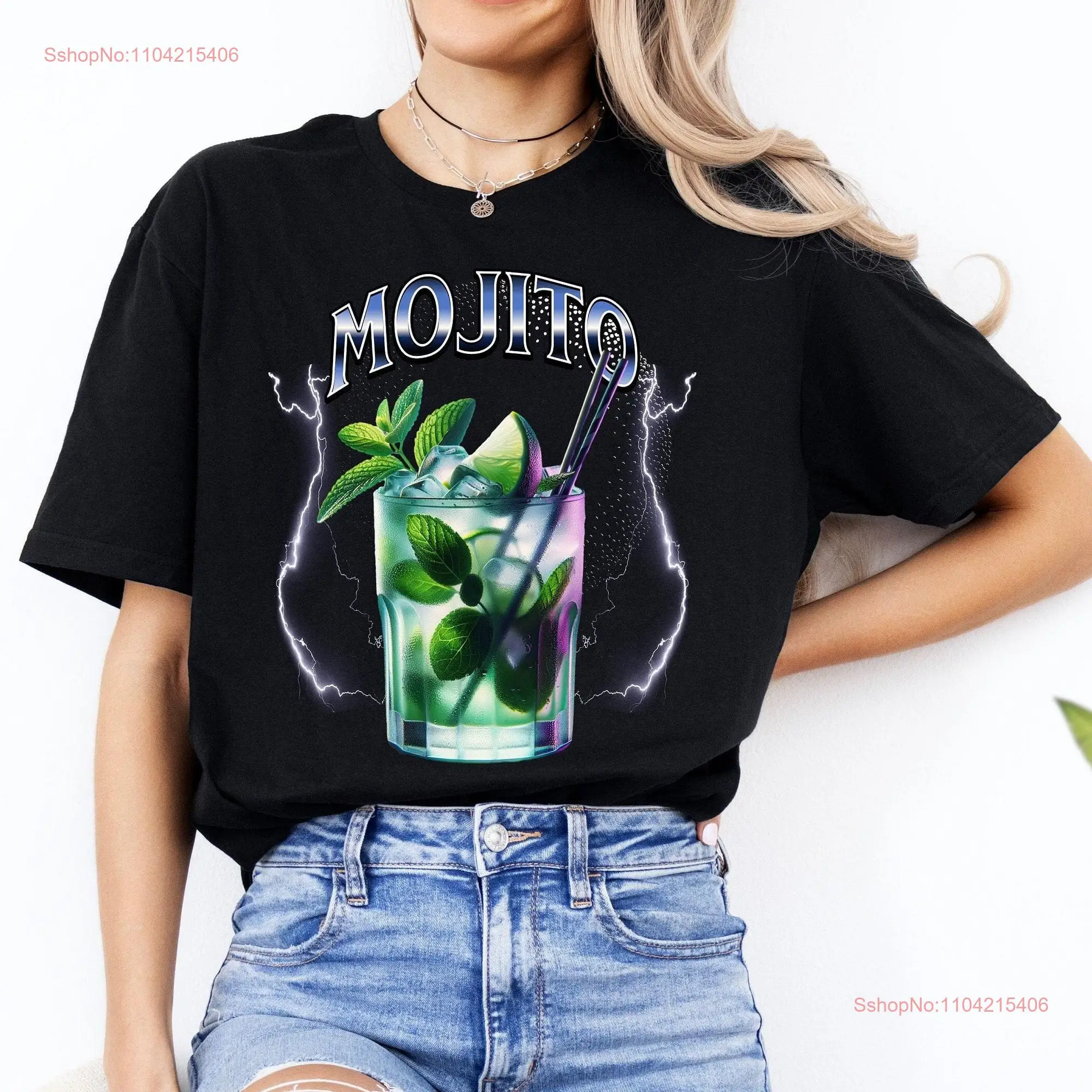 mojito cocktail shirt ugly tee for lovers favourite Softstyle T long or short sleeves