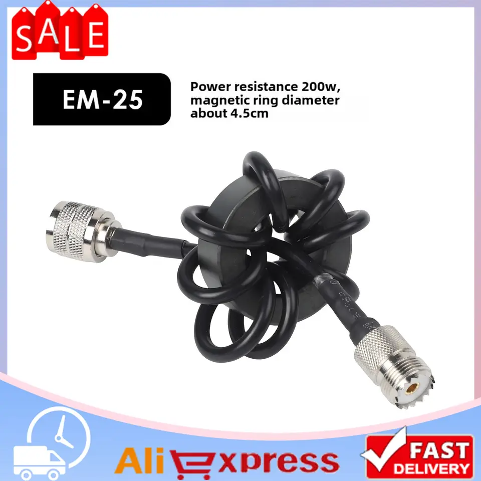 1.8-30MHz Shortwave Choke Coil EM-25/EM-43