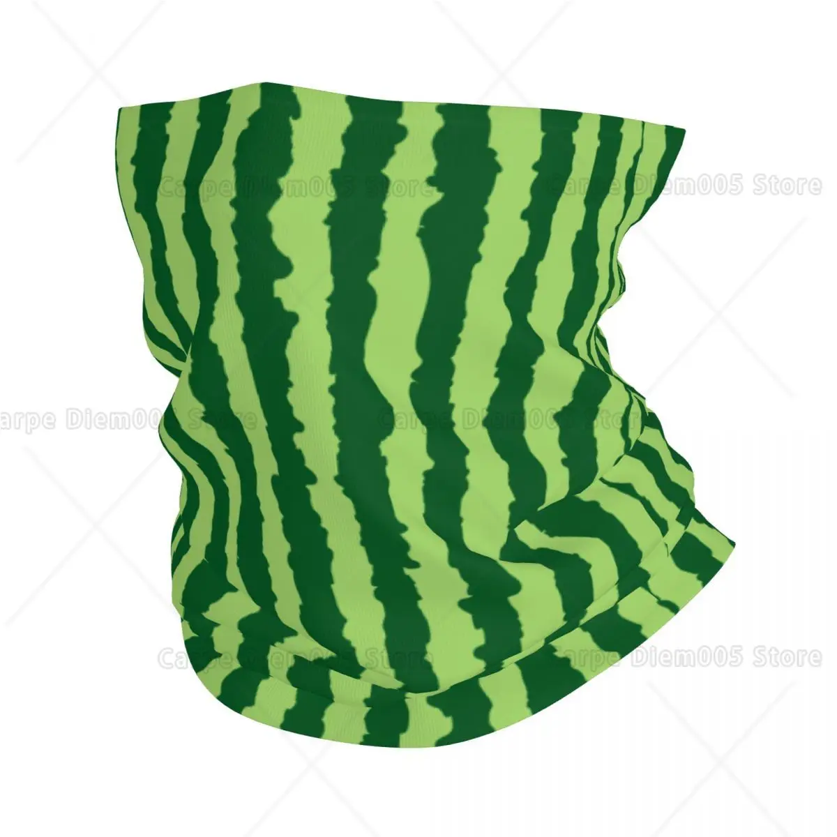 

Watermelon Rind Print Neck Gaiter – Stretchy, Breathable Face Cover Perfect for Summer Picnics, Beach Days, and Festivals