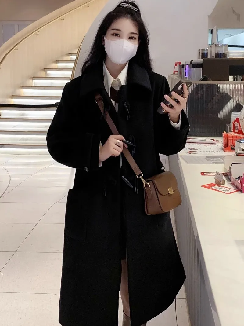 

Trench Coat Women Stylish Belted Fit Travel Holiday Tops Commute Wear Popular Style Over Knee Olive Flap Pockets Spliced