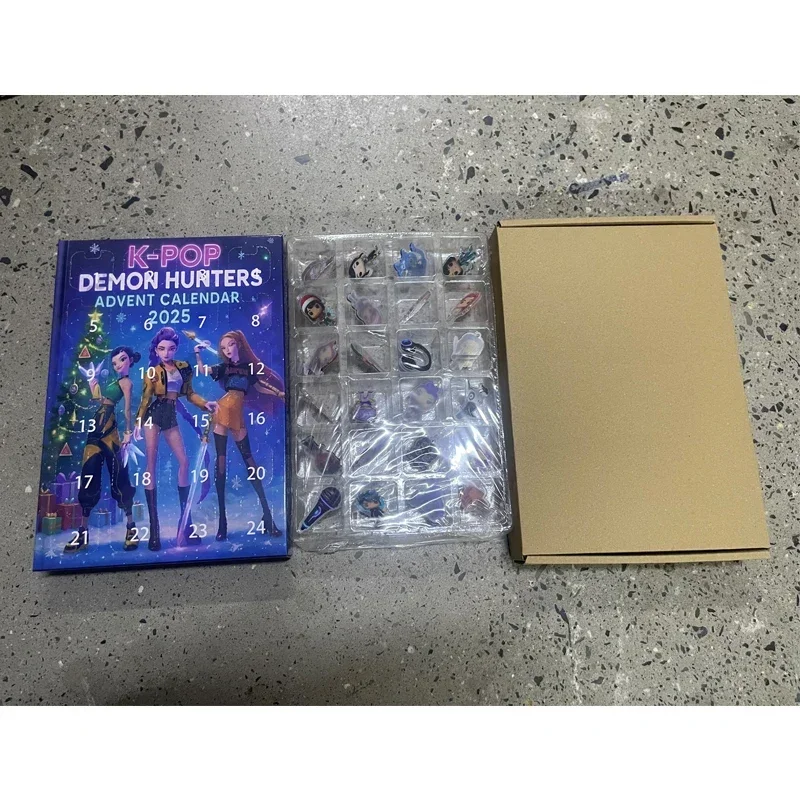 2026 العد التنازلي التقويمات Kpop شيطان الصيادين تقويم القدوم نموذج ألعاب الدمى جمع مكتب ديكور الأطفال هدايا عيد الميلاد و,. #6