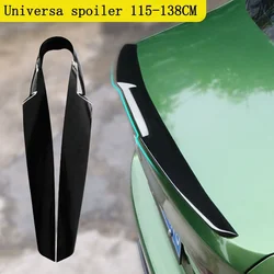 New Universal Car Spoiler Car Free Perforated Top Center Wing Trunk Spoiler Top Wing Trunk Decoration Fixed Wind Wing tuning