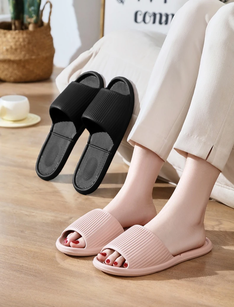 Faltbare Reise-Hausschuhe für Damen, Tragbare Reise-Slipper, Rutschfeste Strand-Sandalen, Herren-Geschäftsreise, Hotel, Duschgeeignete Pantoffeln – Detail 10
