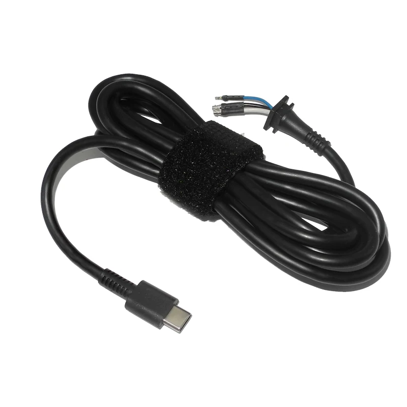 1.8M USB Cแล็ปท็อปอะแดปเตอร์แจ็คประเภทCปลั๊กDcสายเคเบิลสำหรับLenovo Asus Hp USBประเภทCอะแดปเตอร์