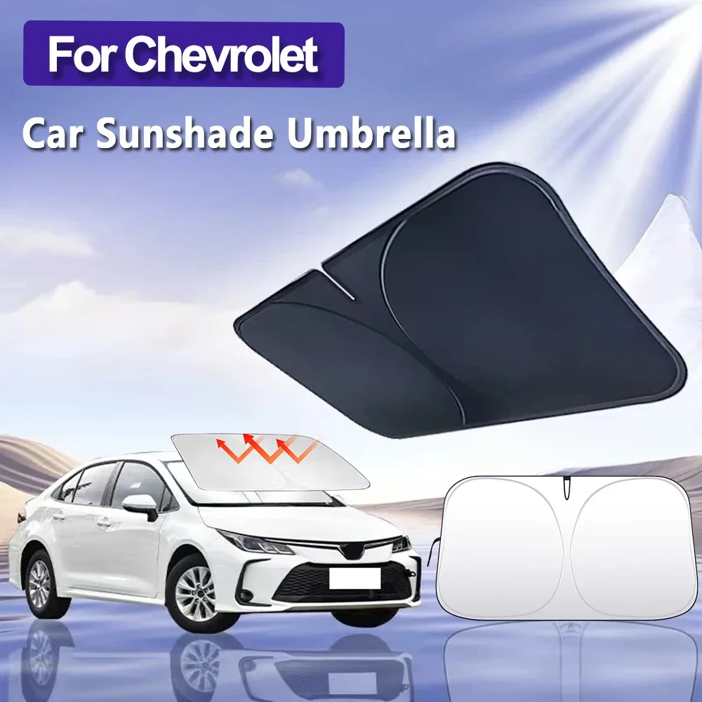 

For Chevrolet Trax Cavalier Equinox Malibu XL Orlando Monza Blazer Car Windshield Sunshade Cover Anti UV Protection Auto Parts