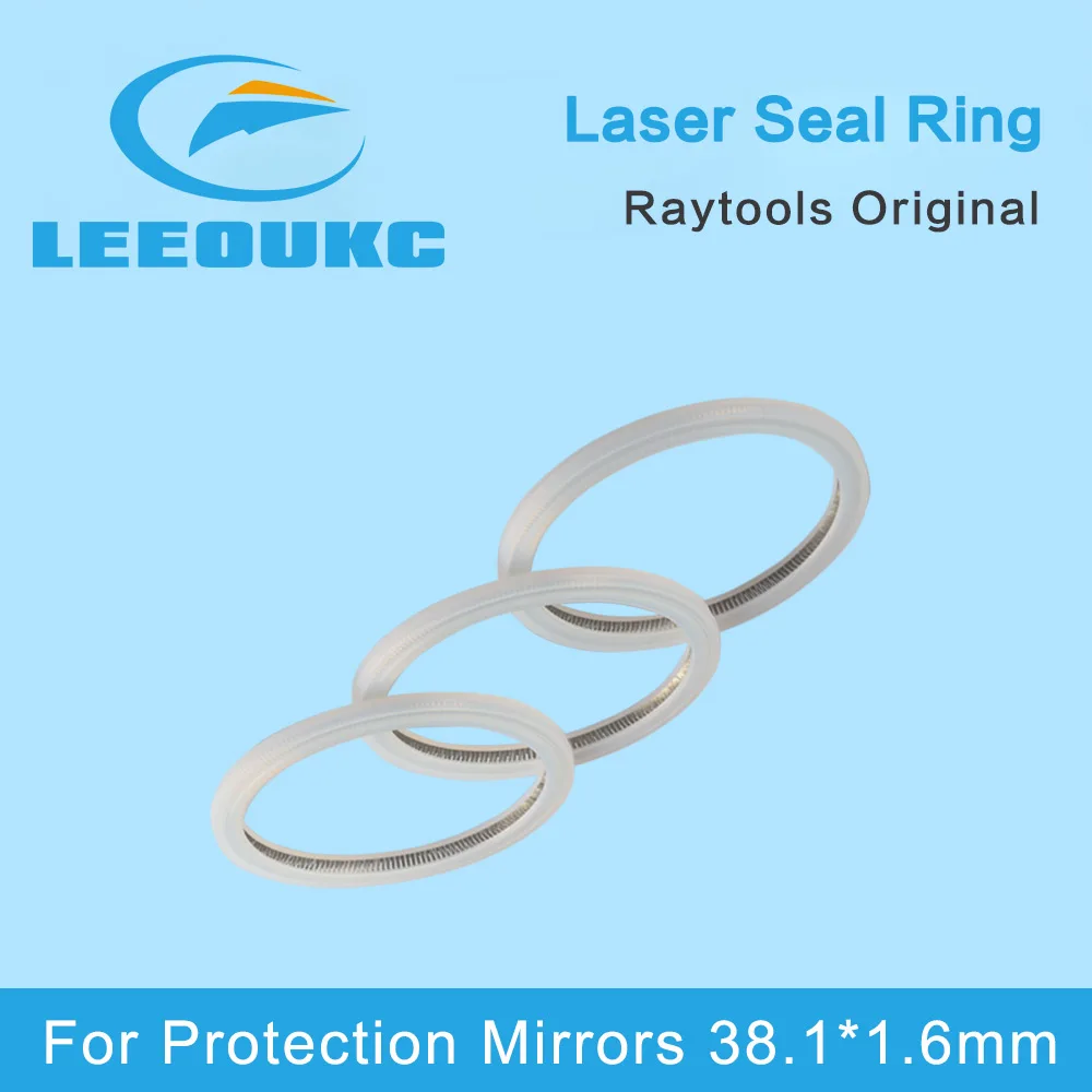 

LEEOUKC Raytools Original Seal Ring 11021M2110009 For Protection Mirrors 38.1*1.6mm Used For Raytools BM114S Fiber Laser Head