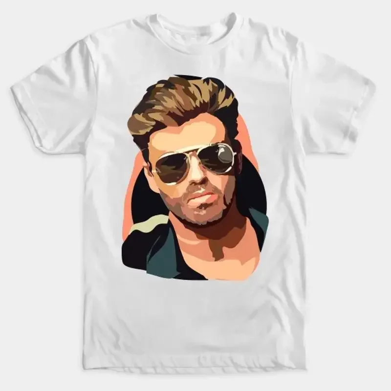 George Michael T Shirt Listen Without Prejudice Vol 1 Wham Andrew Ridgeley