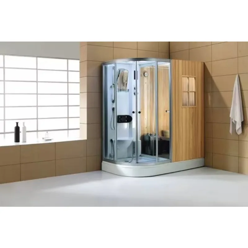 Customization Large Size Steam Shower Room With Double Column