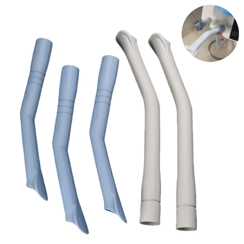 

10pcs/pack Dental Duckbill Evacuation Suction Tube Aspirator Dental Surgical Strong Suction Tips 11mm Dental Oral Accessories