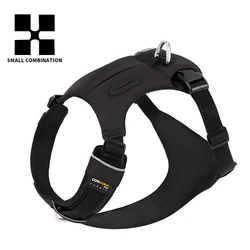 SMALL COMBINATION Pet Harness Nylon Webbing with 3M Reflection Adjutable Aluminum Alloy for Big Medium Small Dog XZH-H23004-1