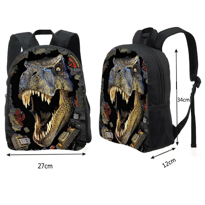 Pre school dinosaur backpack, school classic children's backpack