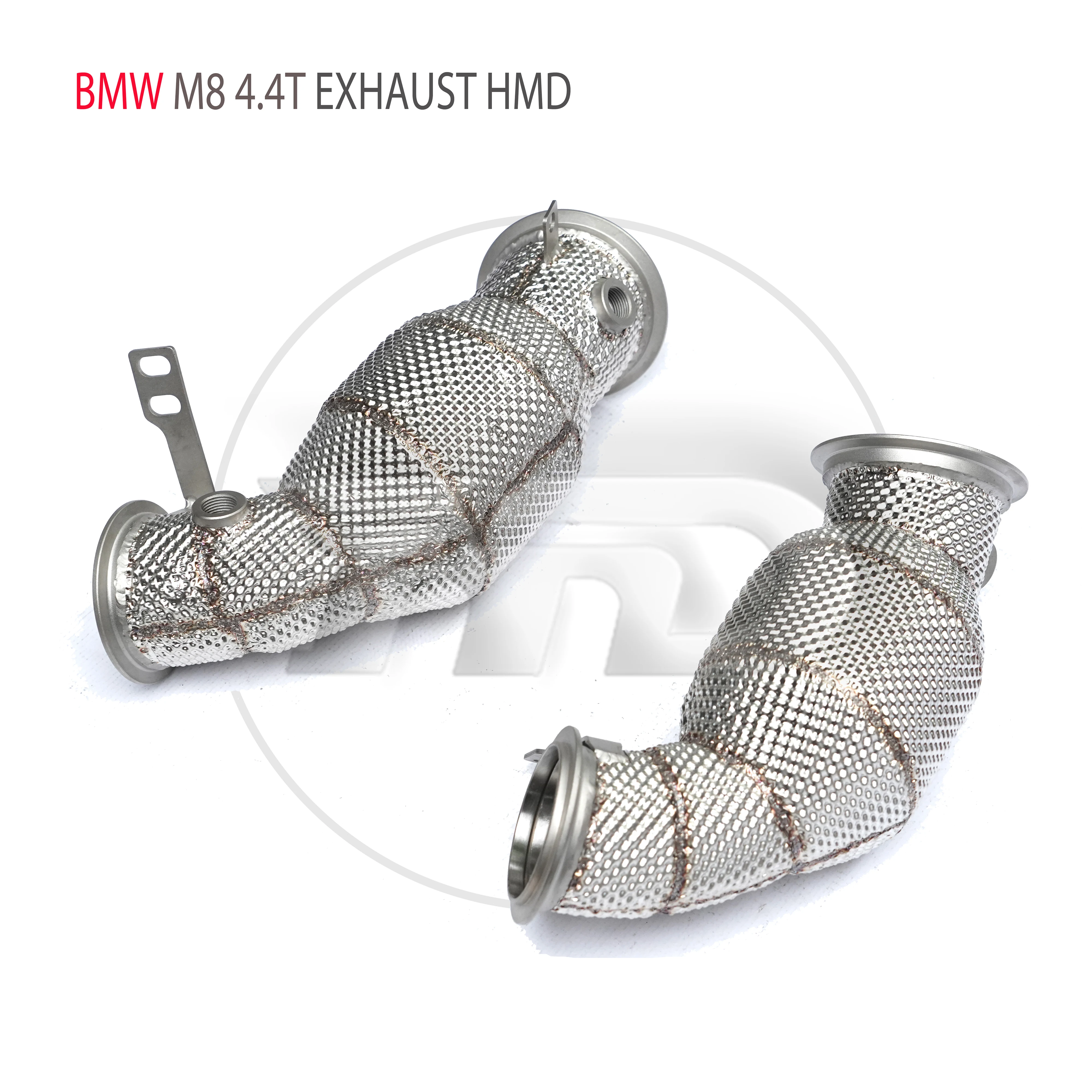 HMD Car Accessories Exhaust System High Flow Performance Downpipe for BMW M8 4.4T With Catalytic ConverterAuto Parts