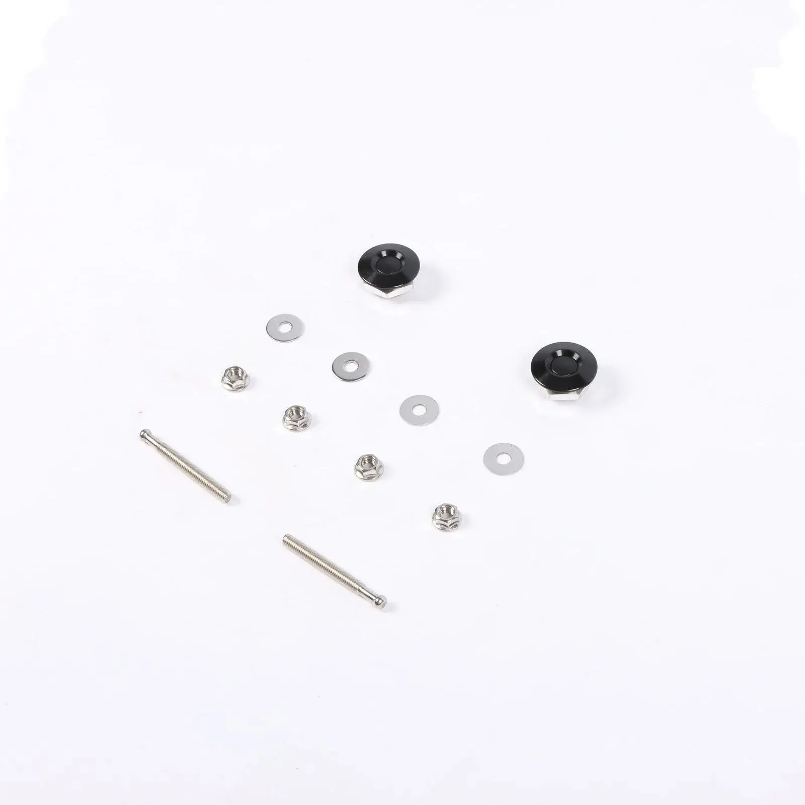 

2pcs Quick Release Hood Pins Lock Clip Latch FOR Universal Vehicle Models