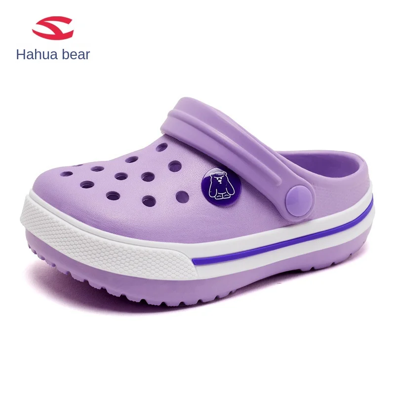 KIDS GIRLS BOYS NEON LED LIGHTS SUMMER MULES SANDALS CLOGS  SLIPPER SHOES FOR BOY BABY GIRL SIZE EUR28 29 30 31 32 33