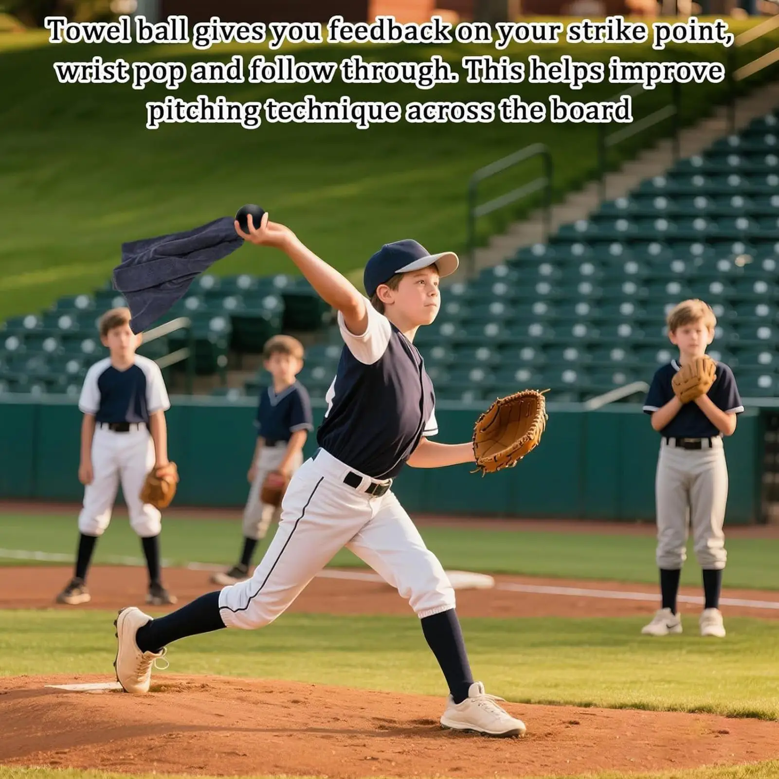 Baseball Pitching Towel Trainer Precision Baseball Pitcher Training Practice Softball Throwing Pitching Trainer For Enthusiasts