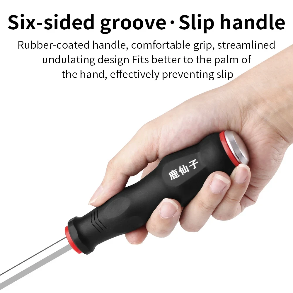 LUXIANZI-Alta Dureza Alongar Chave de Fenda, Bit Magnético para Reparação Automóvel, Ferramenta de Mão, Indústria Knock, Slotted, Phillips, Screw Driver