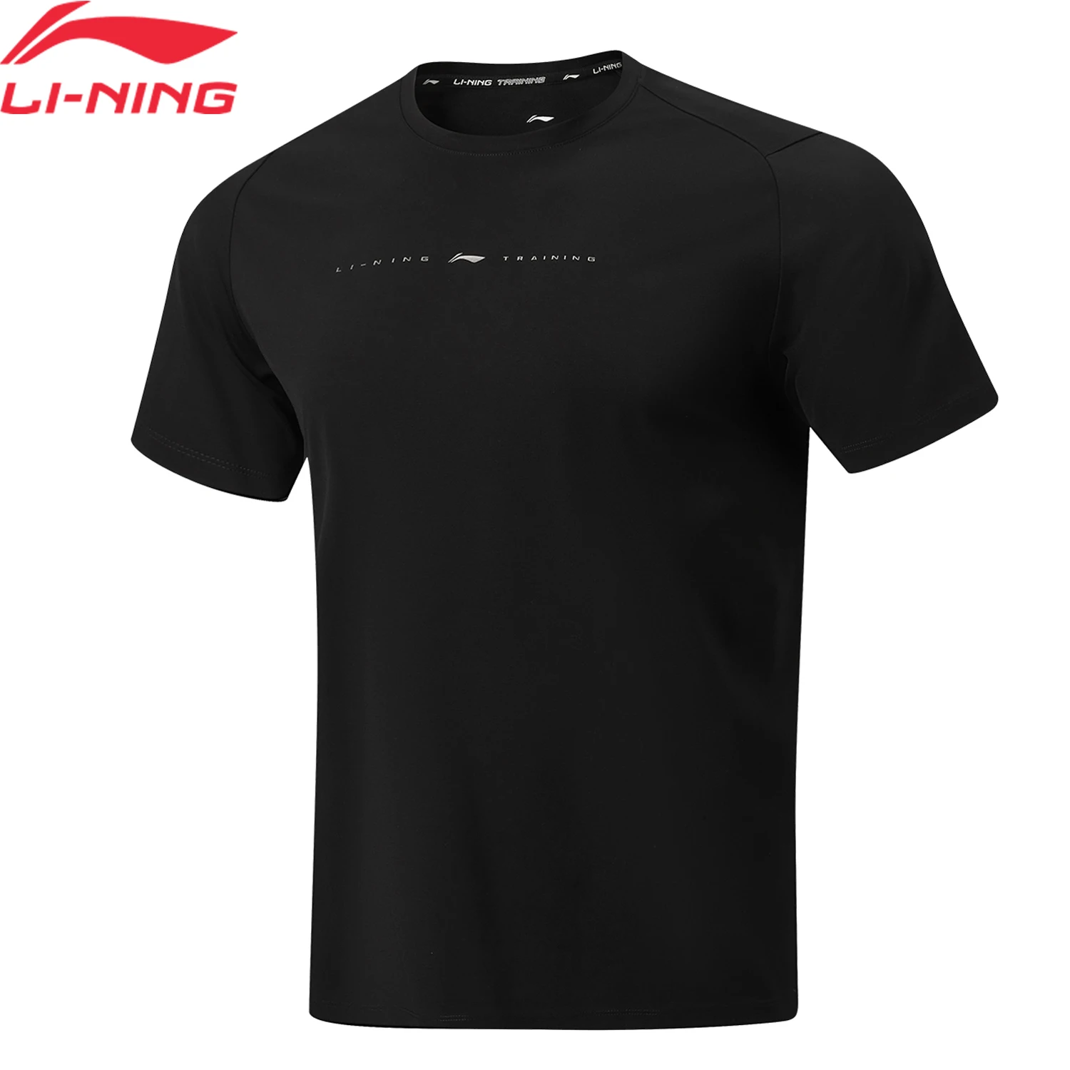 Li-Ning Men's Training T-shirts LN COOL Comfortable Soft Regular Fit Round Neck LiNing Fitness Tee Top ATSW197