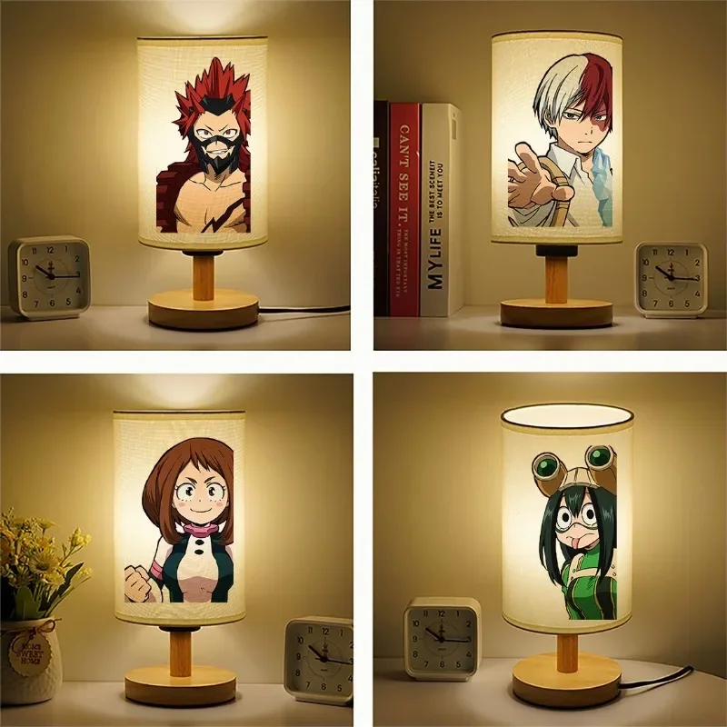 

Toga Himiko Midoriya Izuku Children's Bedroom Sleep Night Light My Hero Academia Anime Ornament Student Study Cartoon Table Lamp