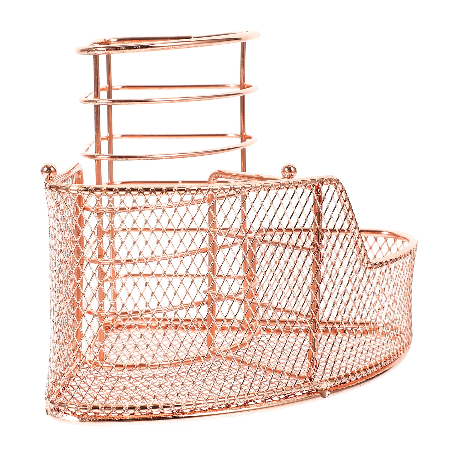 

Creative Metal Pen Organizer For Makeup Brushes Cosmetics Desktop Storage Wrought Iron Container Countertop Lip Gloss