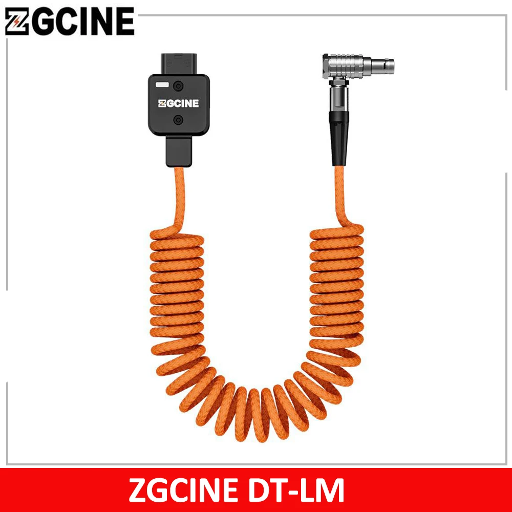 ZGCINE DT-LM D-Tap to Lemo 2Pim Male Power Cable