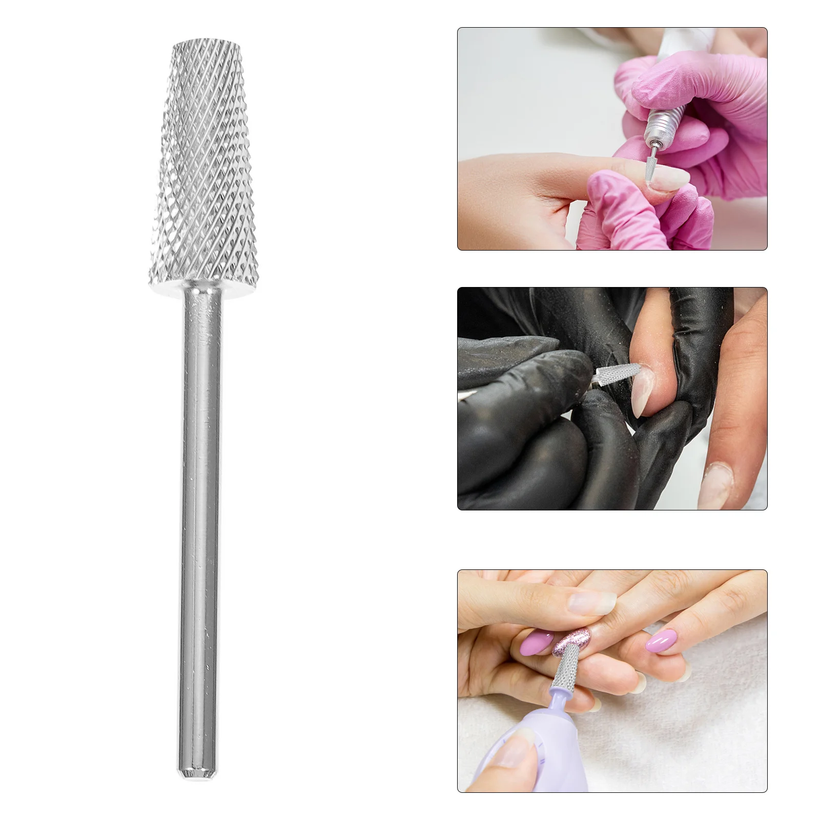 

Tungsten Steel Grinding Head Polishing Bit For Electric Nail Sander Manicure Art Machine Nail Beauty Tools