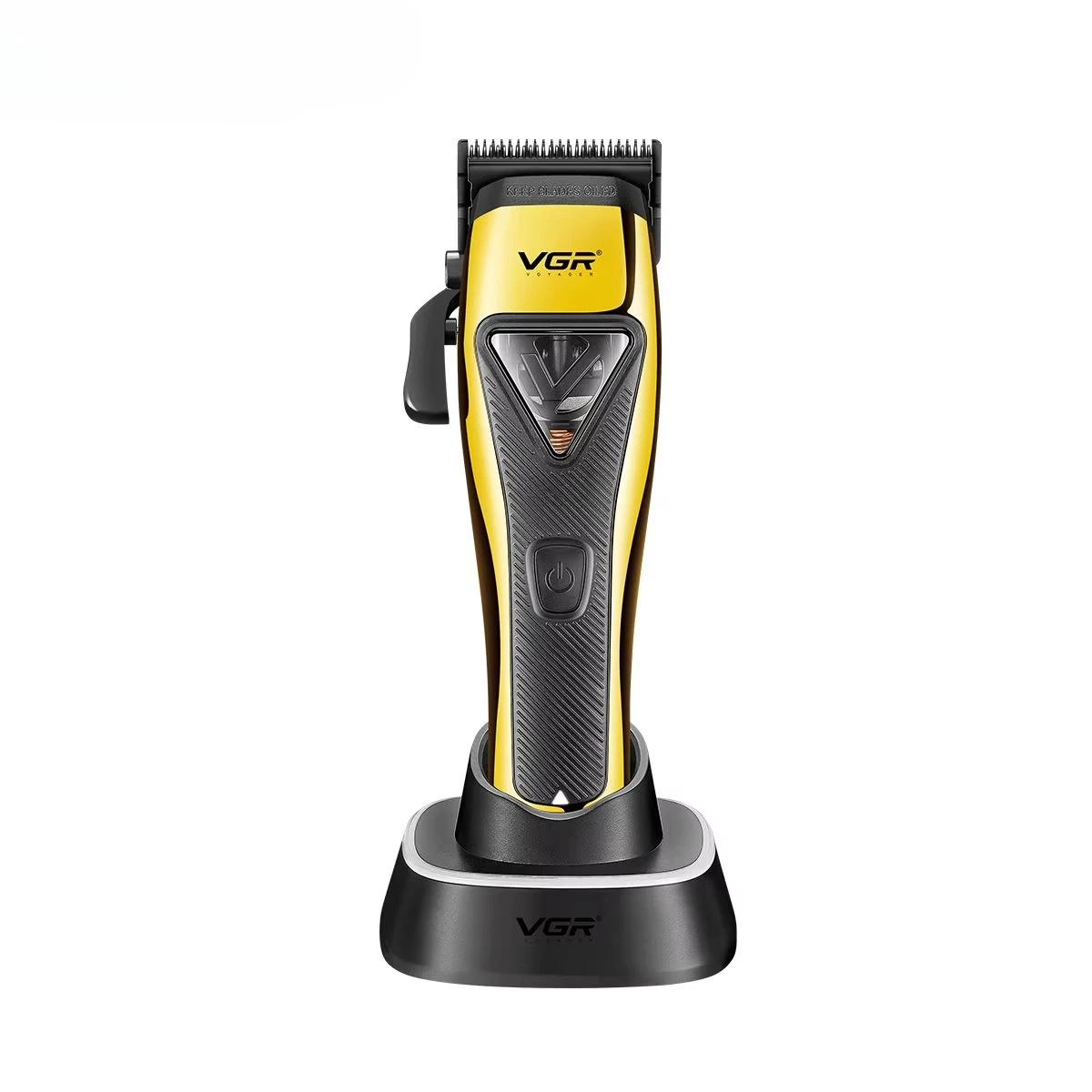 2025 VGR-015 9000 RPM Pro Hair Trimmer For Men - High Speed Vector Motor For Fast, Smooth Cutting With Full Guard Kit & Case