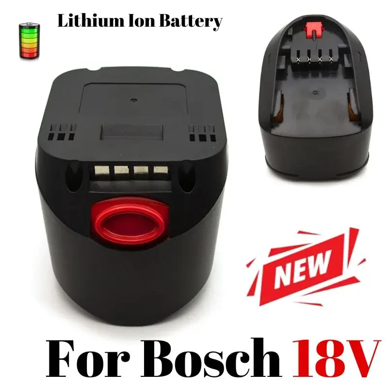 

For Bosch 18V 12800MAH Replacement Battery for PBA PSB PSR PST Rechargeable Screwdriver Batteries AL1830CV AL1810CV