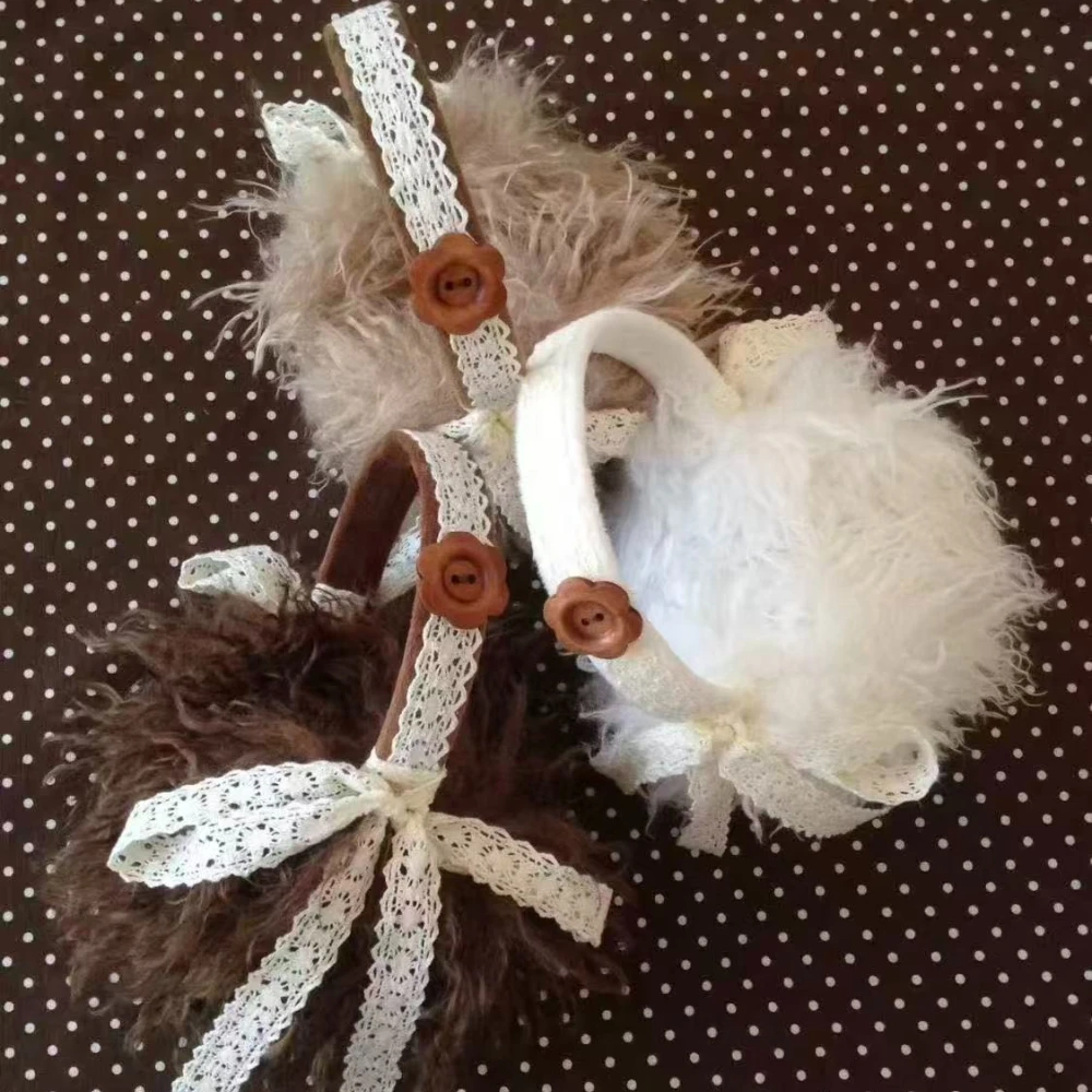 الشتاء المراهقات لطيف القوس شرابة غطاء للأذنين الكورية Ins Meilad نمط طالب غطاء للأذنين Kawaii الدافئة الدراجات في الهواء الطلق الأذن أدفأ #2