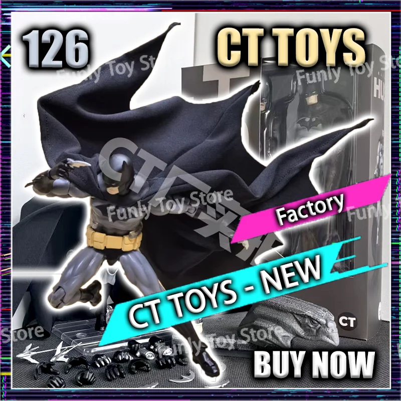 

Hot New Ct Toys Batman Mafex 126 Figure Dc Bat Man Shf Anime Action Figure Figurine Statue Model Customized Gifts Kids Toys