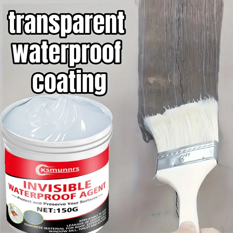 New Waterproof Agent – Suitable for Kitchens, Bathrooms, Roofs & Terraces, Compatible with Marble, Wood & Ceramic Tiles