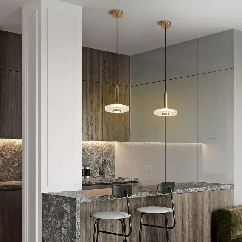 Lámpara Colgante LED Mesa De Comedor Madera 3 Llamas Blanco Cáldo