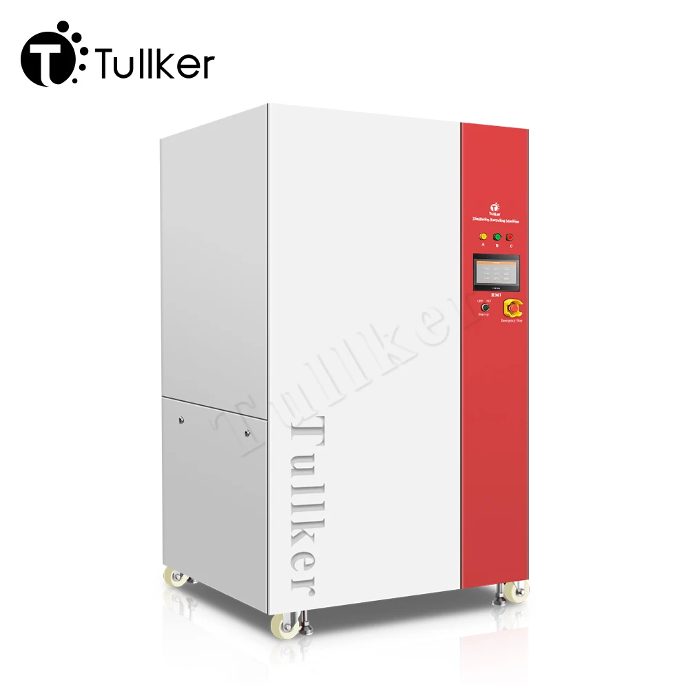 معالجة مياه الصرف الصحي جهاز إعادة تدوير التقطير المذيبات الكيميائية للمنظف بالموجات فوق الصوتية