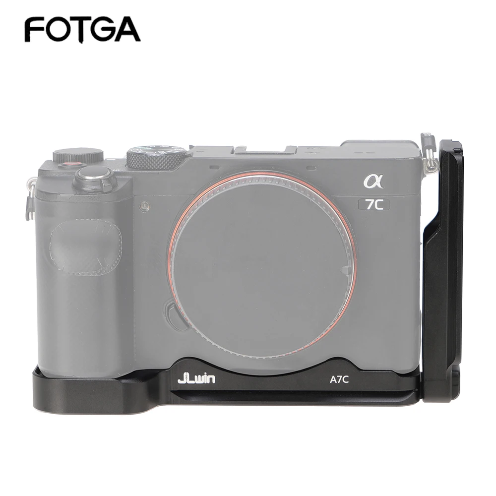 

L Plate Aluminum Quick Release L Bracket Plate Handle For Sony Alpha 7C Mirrorless E-Mount Full Frame Digital Camera ILCE-7C