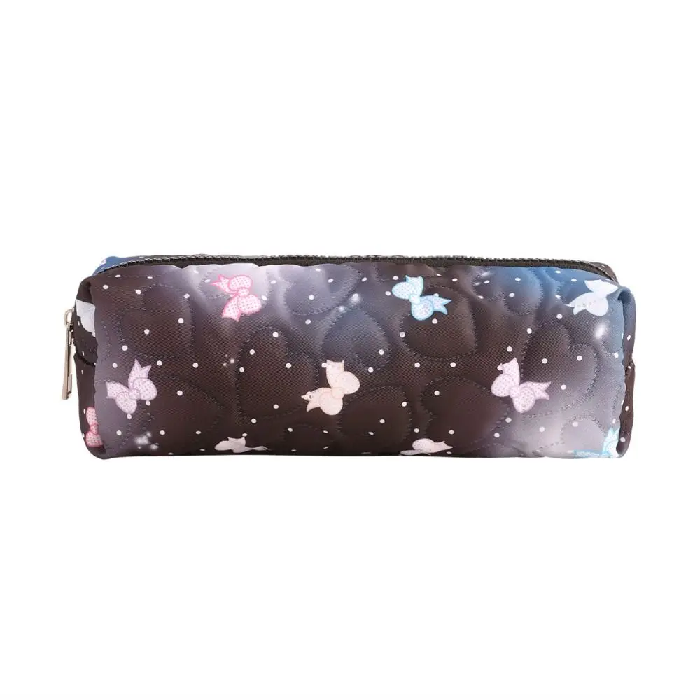

New Bowknot Pen Bag Portable Multifunctional Pencil Case Large Capacity Stationery Organizer Gift