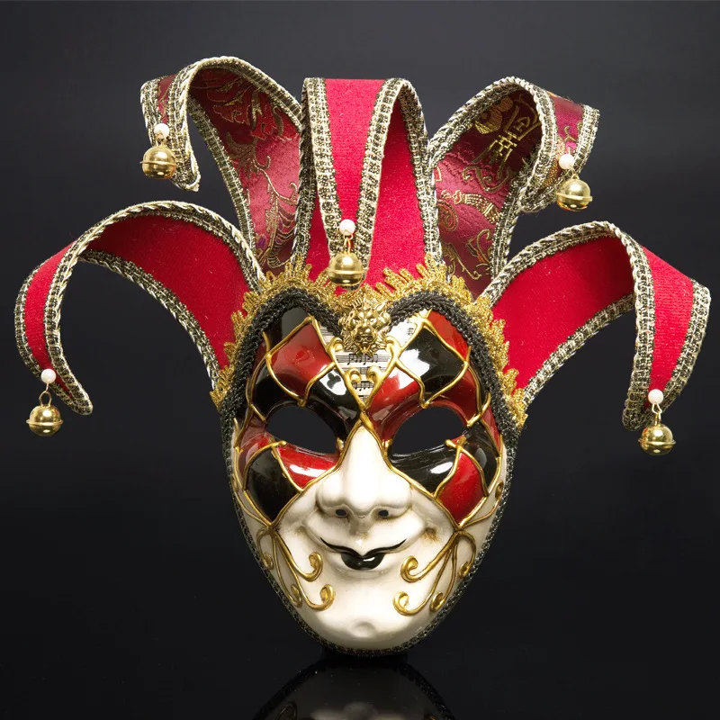 Venetian Comedy Mask, Exquisite Decoration, Party, Holloween