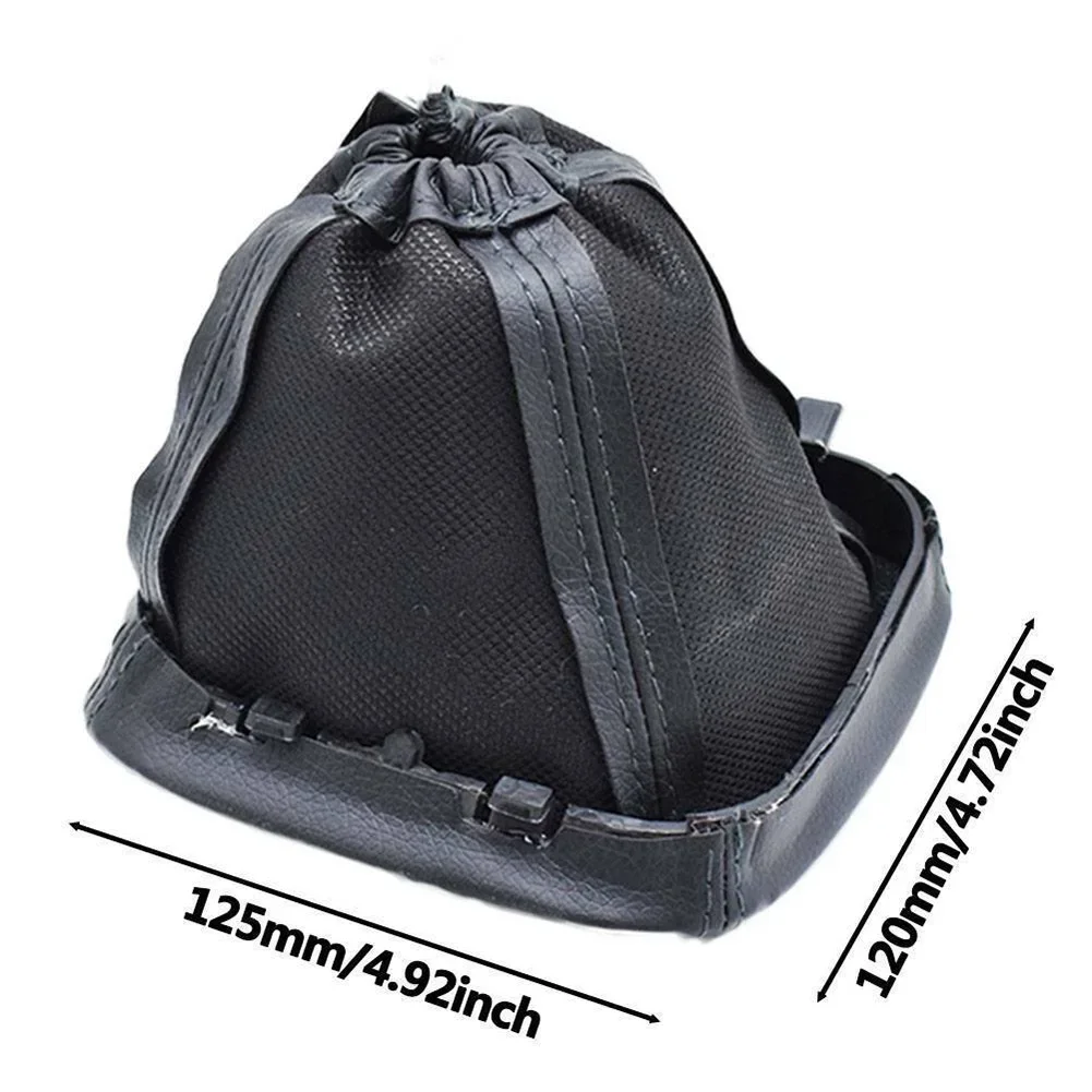 1pc Leather  Car Gear Shift Knob Gaiter Gaitor Boot  Cover For Ford FOR Transit 06 -14  Auto Manual Shifter Knob  Boot Cover