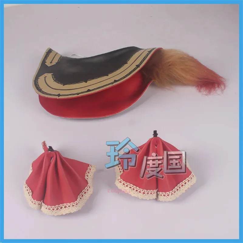 

2025 aaa Hololive Vtuber Houshou Marine, шляпа для косплея, головные уборы, реплика, реквизит, украшение, аксессуары для персонажей, вечеринка на Хэллоуин