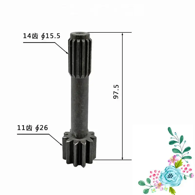 Excavator Yanmar ViO40-1/ViO40-6 walking first-class sun tooth planetary tooth gear accessories